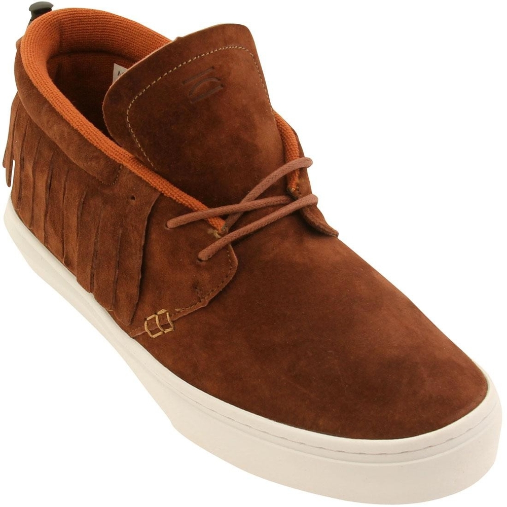Clear Weather One O One. Brown Suede.
